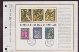 Document De La Poste " Retable De St Jean De Caselles " Du 16 Septembre 1972 à Andorre-la-vieille - Covers & Documents