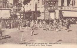 Elsene, Ixelles, Cortège Des Fables De La Fontaine Et Des Contes De Perault, L'Hirondelle Et Les Petits Oiseau (pk64378) - Ixelles - Elsene