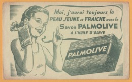 BUVARD - BLOTTING PAPER - Savon PALMOLIVE à L'huile D'Olive - Jeune Fille - Peau Jeune Et Fraîche - Perfume & Beauty