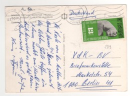 Timbre , Stamp Grand Format Yvert N° 2119 Sur Cp , Carte , Postcard  Du 30/09/1975 - Brieven En Documenten