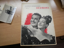 Illustrierte Wochenzeitschrift 1946 Lichtblick Graz 1946 32 Pages - Películas & TV