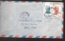 Madagascar Lettre Par Avion Du 22  05 1938  De Tananarive Pour Paris - Briefe U. Dokumente