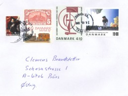 [A4] Christian IV. - Hafnia - Dampflokomotive - Leon Degand - Poul Anker Bech - Lettres & Documents