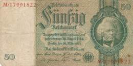 Numismatique -B3729 -Allemagne 50 Reichsmark 1933 ( Catégorie,  Nature état ... Scans)-Envoi Gratuit - 50 Reichsmark