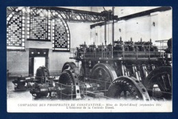 Algérie. El Kouif. Mine De Phosphates De Djebel Kouif. L' Intérieur De La Centrale Diesel.  C.P.C. (Septembre 1921) - Tebessa