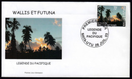 Wallis & Futuna 2003 / Legends Of The Pacific - "How The Eel Gave Birth To A Coconut" - Storia Postale