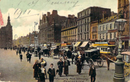 Royaume Uni England Piccadilly From Infirmary MANCHESTER Colored Card 1911 - Manchester