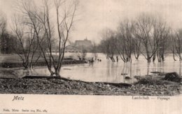 CPA   57  METZ---PAYSAGE---1903 - Metz Campagne