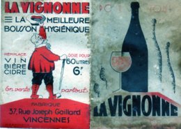 Calendrier De Poche 1936. La Vignonne - Small : 1921-40