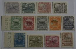 Fiume Set Di 13V. Con Sovrastampa VALORE GLOBALE  MNH** (AUK28074 - Andere & Zonder Classificatie