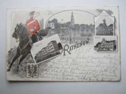 RATHENOW , Schöne Karte Um 1898 - Rathenow