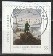 # BRIEFZENTRUM 82 Mb - 22-3-12 - 20 - Mi N. 2869 CASPAR DAVID FRIEDRICH - Altri & Non Classificati