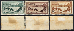 ST. PIERRE & MIQUELON - 1938 - DOG TEAM - MH - Unused Stamps