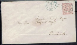 Allemagne - Entier Postal Ein Groschen De Hamein Pour Osnabruck - B/TB - - Entiers Postaux