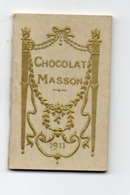 CALENDRIER DE POCHE -- CHOCOLAT MASSON - 1911 - Klein Formaat: 1901-20