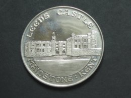 Medaille à Identifier - Leeds Castle - Maidstone Kent  **** EN ACHAT IMMEDIAT **** - Royal/Of Nobility