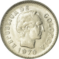 Monnaie, Colombie, 10 Centavos, 1970, TTB, Nickel Clad Steel, KM:236 - Colombie