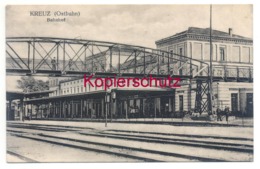 Kreuz 1916, Bahnhof - Nach Altona - Posen