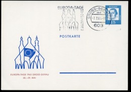 Bund PP29 D2/004 EUROPA-TAGE GROSS-GERAU 1965 Sost.1964  NGK 10,00 € - Privatpostkarten - Gebraucht