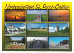 St. Peter-Ording - Nordseeheil- Und Schwefelbad - 9 Ansichten - St. Peter-Ording