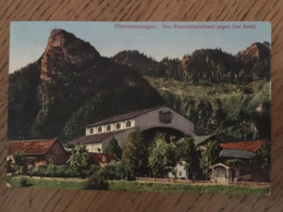 CPA, 1910, Oberammergau, Das Passionsspielhaus Gegen Den Kofel ,1910, Timbre, Cachet, éd L.Fränzl - Oberammergau