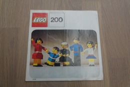 LEGO - 200 INSTRUCTION MANUAL - Original Lego 1974 - Vintage - Kataloge