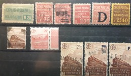 France COLIS POSTAUX 1926 - 1943 , 11 Timbres Neufs /  Obl  TB Cote 48 Euros - Other & Unclassified
