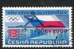 CZECH REPUBLIC 2000 Olympic Games  Used.  Michel 267 - Used Stamps