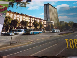 TORINO PIAZZA XVIII DICEMBRE E AUTOBUS V1970 HH2059 - Transports