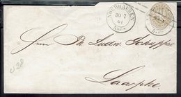 Allemagne - Prusse - Entier Postal 3 Drei De Nordhausen Du 30-7-1864, Pour Bad Laasphe - B/TB - - Interi Postali