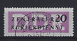 Germany (DDR) 1956 Dienstmarken Fur Den ZKD (o) Mi.7 - Usados