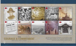 Nouvelle-Zélande N°3178 à 3187** Centenaire De La Première Guerre Mondiale - Unused Stamps