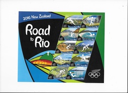 Nouvelle-Zélande N°3218 à 3227**  Jeux Olympiques D'été 2016 à Rio - Ungebraucht