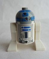 FIGURINE LEGO STAR WARS -  R2-D2 LIGHT BLUISH GREY HEAD  - MINI FIGURE 2008 à 2013 Légo - Figurines