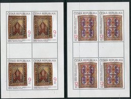 CZECH REPUBLIC 2003 Oriental Carpets Sheetlets MNH / **.  Michel 368-69 Kb - Blocks & Kleinbögen