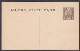 1928. CANADA POST CARD 2 CENTS GEORG V Motive: Legislative Building. Edmonton, Alta, ... () - JF304890 - 1903-1954 Rois