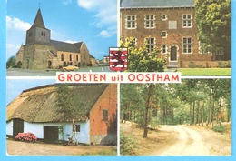 Groeten Uit Oostham (Ham-Limburg)-Multivues-De Kerk-De Oude Pastirie (1680)-Oude Schuur-Mooie Wandeling - Ham
