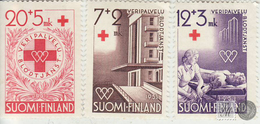 Finlandia 1951  Yvert Tellier  375/77 Cruz Roja */NH - Altri & Non Classificati