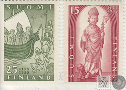 Finlandia 1955  Yvert Tellier  422/23 Religion  */NH - Andere & Zonder Classificatie