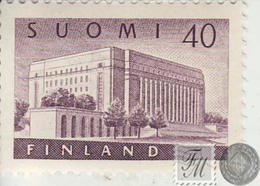 Finlandia 1956  Yvert Tellier  447 Arquitectura  ** - Andere & Zonder Classificatie