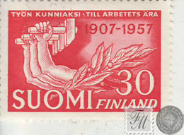 Finlandia 1957  Yvert Tellier  456 Sindicalismo */NH - Andere & Zonder Classificatie