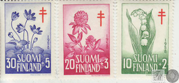 Finlandia 1958  Yvert Tellier  472/74 Flor */NH - Altri & Non Classificati