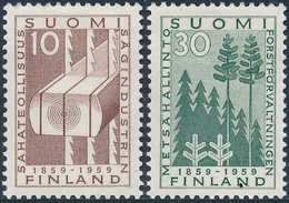 Finlandia 1959  Yvert Tellier  483/84 Forestacion */NH - Andere & Zonder Classificatie