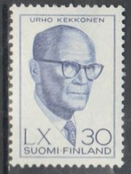 Finlandia 1960  Yvert Tellier  500 Presidente Urho Kekkonen ** - Andere & Zonder Classificatie