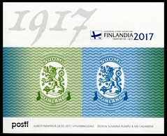 Finlandia 2017  Yvert Tellier  2491/92 HB Modelo 1917 Saarinen -  Hb (2v) ** - Unused Stamps