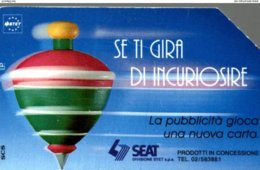 ITALIE CARTA TELEFONICA  SE TI GIRA DI INCURIOSIRE  LIRE 5.000 - Collections