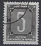 Germany (DDR) 1956 Dienstmarken B (o) Mi.1 - Oblitérés