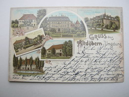 ALT DÖBERN , Seltenen Karte Um 1905 Mit Marke+Stempel - Doebern