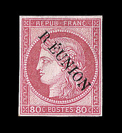 * REUNION  - * - N°12 - Variété "R" éloigné De REUNION - Signé - TB - Autres & Non Classés