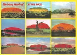 AU - NT - The Many Moods Of Ayers Rock [Uluru] - Ed. Barker Souvenirs N° 86.68 (circ. 1998) - Uluru & The Olgas